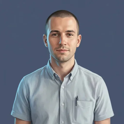 Retrato ilustrado de Andrés