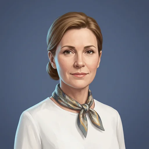 Retrato ilustrado de Carmen